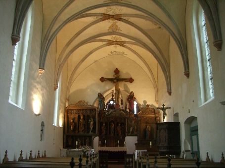 Kalkar : Hanselaer, St. Antonius Kirche, Langhaus